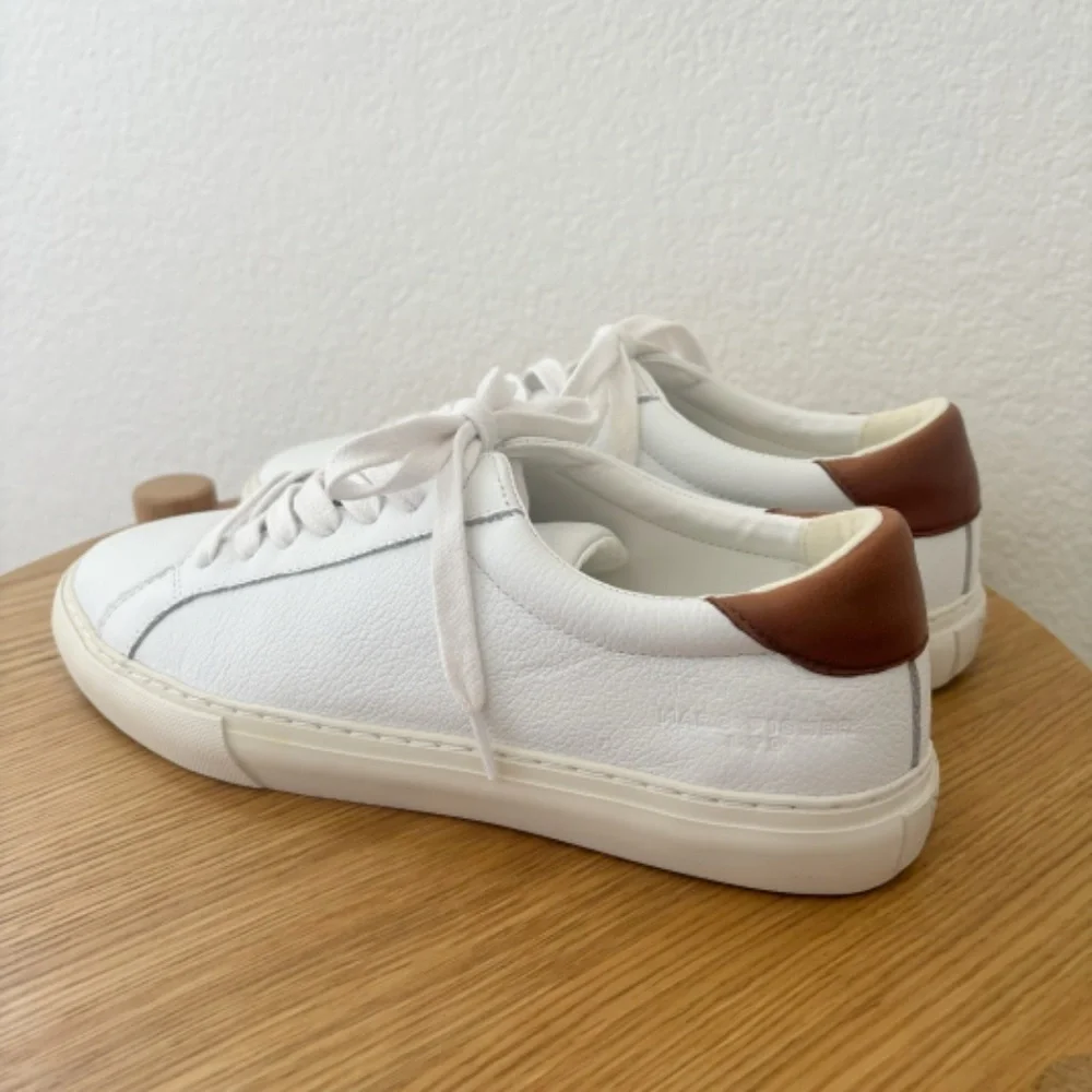 Marc Fisher LTD Maiden low top men's leather sneaker Size 10 - Picture 2 of 10